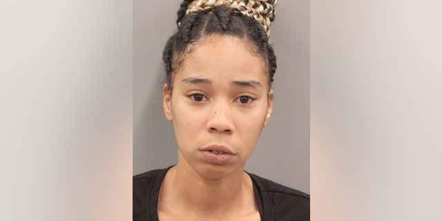 Lexus Stagg, 26, was charged with criminally negligent homicide in connection with the June 11 death of her son, authorities say. (Houston Police Department)