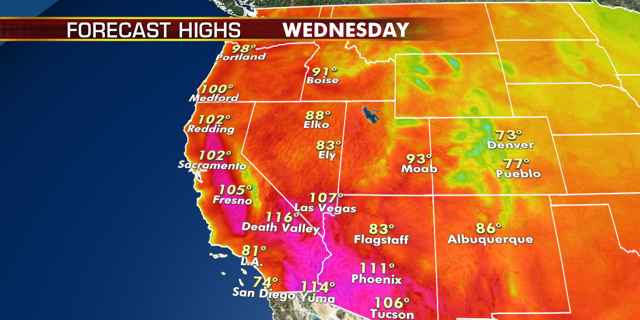 Excessive heat warnings remain in effect in West | Fox News