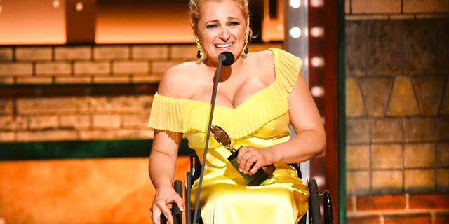 Ali Stroker, 31, made history on Sunday night when she won a Tony Award for her role in "Oklahoma!"
