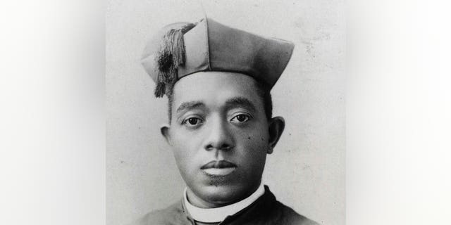 This undated photo courtesy of the Diocese of Springfield in Springfield, Ill., shows Quincy's Father Augustine Tolton.