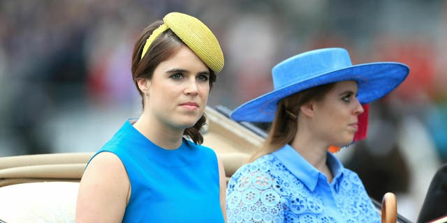 Princess Eugenie, left, is expecting her first child with husband Jack Brooksbank. The British royal announced the news on social media in September.