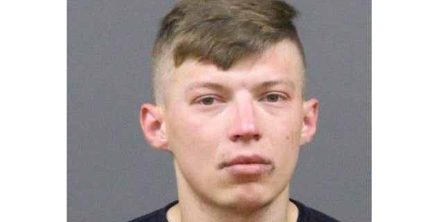 Volodymyr Zhukovskyy, after he was arrested and charged with driving under the influence of drugs or alcohol in East Windsor, Conn. this past May. (East Windsor Police Department via AP)