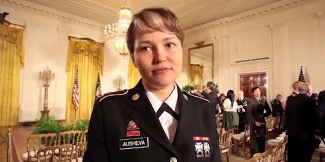 Alla Ausheva, 36, pictured here at the White House, was found dead in New York on Saturday, according to reports.