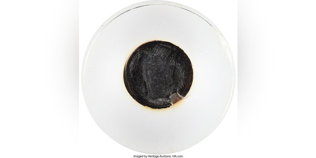 An ablative plug from the Apollo 11 heatshield that is up for auction. (Heritage Auctions)