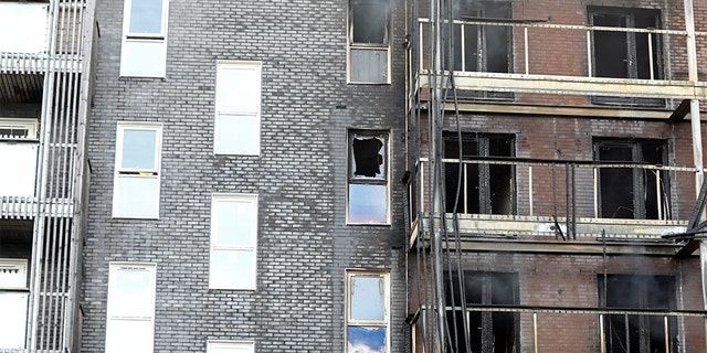 The fire in London destroyed some 20 apartments.