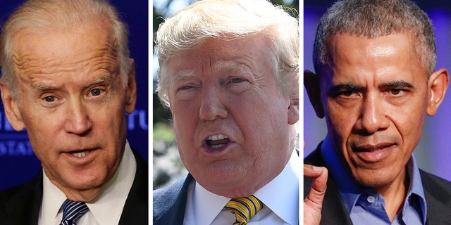 President Trump has renewed his attacks on Joe Biden, this time questioning why former President Barack Obama hasn't endorsed his ex-VP.