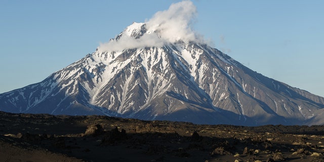 The Bolshaya Udina volcano in Kamchatka Peninsula Russia. Scientists say the volcano, previously classified as extinct could be waking up due to increased seismic activity below it.
