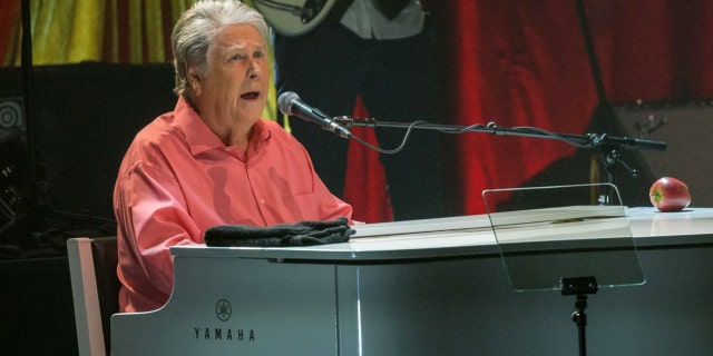 Brian Wilson, pictured here in August 2017, has postponed his June tour. The Beach Boys co-founder cited "unforeseen health issues" in a statement on Thursday.