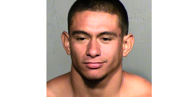 This undated photo from the Maricopa County Sheriff's Office shows Jose Vega Meza. Police say Vega Meza was booked on suspicion of animal cruelty for beheading his roommate's dog Saturday, June 15, 2019 in Buckeye, Ariz., because she owed rent money to their landlord, who is Vega Meza's mother. It's unclear whether Vega Meza, who remains jailed, has an attorney who can comment on his behalf. (Maricopa County Sheriff's Office via AP)