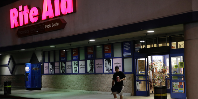 A Rite Aid employee in Los Angeles was shot and killed Wednesday while trying to stop a shoplifter from exiting the store, police said. (AP Photo/Marcio Jose Sanchez)