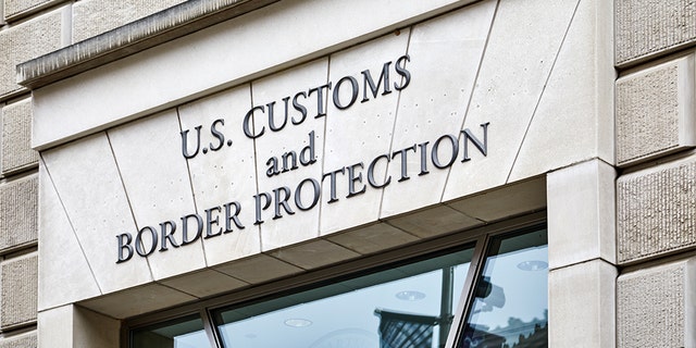 The entrance to the U.S. Customs and Border Protection building on 14th Street in Washington D.C., Sept. 14, 2018.