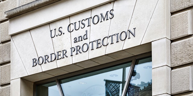 The entrance to the U.S. Customs and Border Protection building on 14th Street in Washington D.C., Sept. 14, 2018.