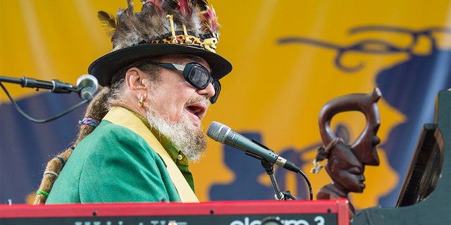 Dr. John performing at the New Orleans Jazz & amp; 2017 Heritage Festival. (Erika Goldring / Getty Images, File)