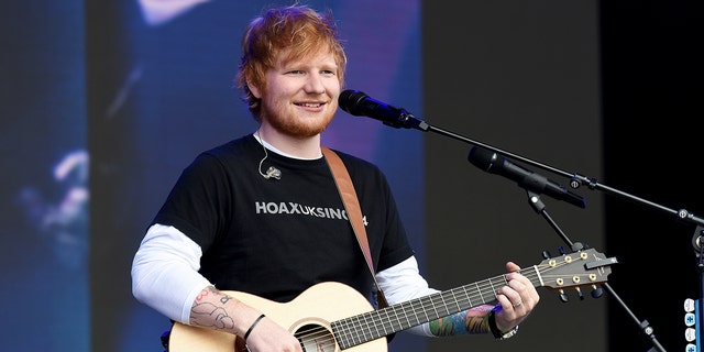 SWANSEA, WALES - MAY 26: Ed Sheeran performs during day 1 of BBC Radio 1's Biggest Weekend 2018 held at Singleton Park on May 26, 2018 in Swansea, Wales. (Photo by Dave J Hogan/Dave J Hogan/Getty Images)