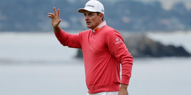 Justin Rose won the contest in 2018. (AP Photo/Matt York)