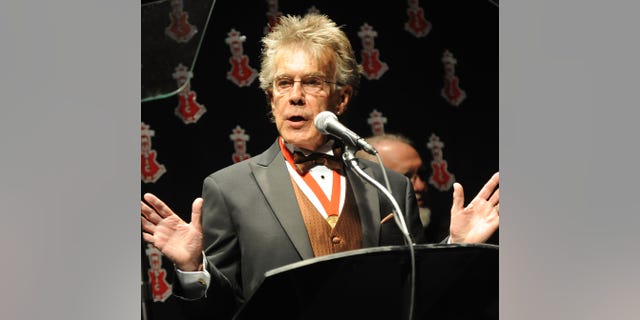 MONTGOMERY, AL - MARCH 25: Inductee Jerry Carrigan speaks at the Alabama Music Hall of Fame's 13th Induction Banquet and Awards Show at the Renaissance Hotel on March 25, 2010 in Montgomery, Alabama.
