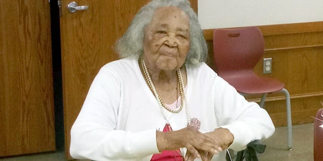 Rev. Hattie Mae Allen celebrates her 105th birthday alongside family and friends.