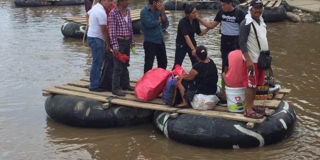 Mexico claims to have deployed 791 new immigration agents and promises some 6,000 National Guard to its southern border by Tuesday. Some soldiers were clearly visible Sunday on the Mexican side of the Suchiate River, giving migrants on the south shore in Guatemala second thoughts about crossing.