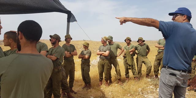 The excavation took place at a paratrooper base in southern Israel. (Israel Antiquities Authority)