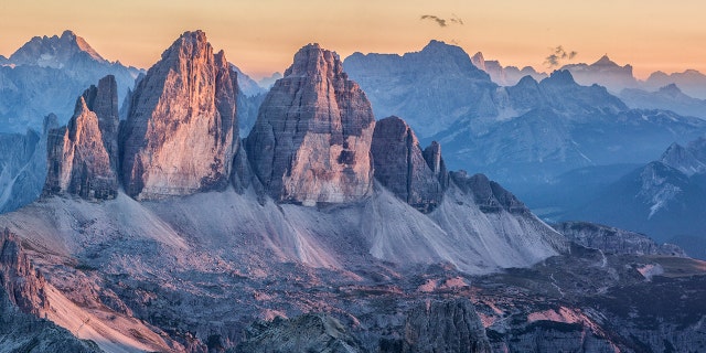 A British base jumper crashed into a rock face and plummeted to his death after leaping from a peak the Italian Dolomites on Saturday.