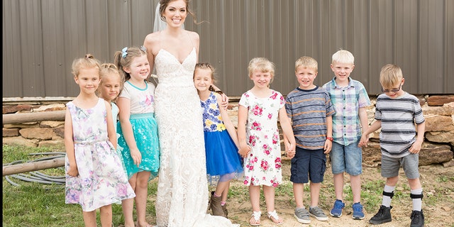 "I still can't believe it! I was completely shocked when I saw them standing there,” the new Mrs. Smith said. “And then I was overwhelmed with gratitude and lots of tears!"