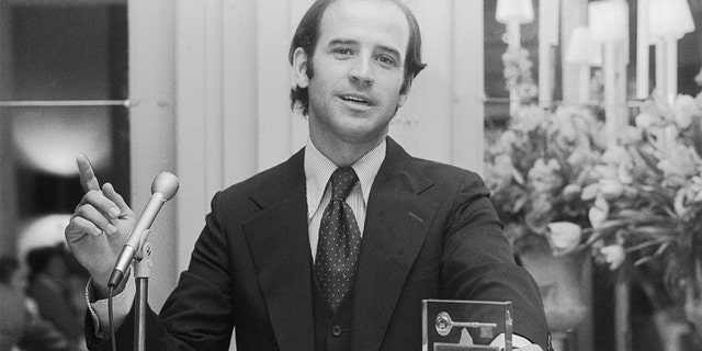 Sen. Joseph Biden of Delaware in 1974.