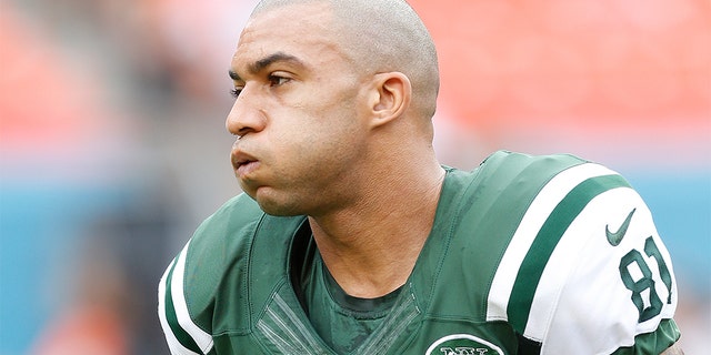 Former NFL player Kellen Winslow Jr., who played for Cleveland, Tampa Bay, New England and the New York Jets, faces up to life in prison if convicted on all counts. (Joel Auerbach/Getty Images, File)