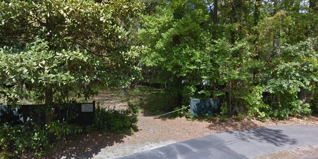 A dirt road off Mitchellville Rd. in Hilton Head Island, S.C., similar to the one two women were likely taken down after mistaking a car for their Uber Friday morning. 