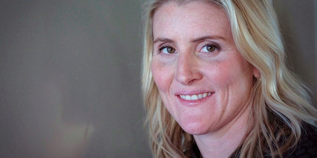 Hayley Wickenheiser poses for a portrait in Calgary, Alberta, Wednesday, Jan. 11, 2017. Canadian women's hockey star Hayley Wickenheiser is expected to headline the Hockey Hall of Fame's class of 2019 that could also include Daniel Alfredsson among the former NHL player inductees. (Jeff McIntosh/The Canadian Press via AP)
