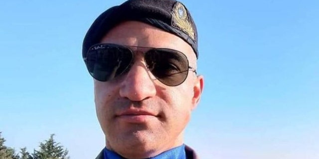 An undated picture taken from the Facebook page of 35-year-old Greek Cypriot army officer Nicos Metaxas, on April 26, 2019, shows him posing for a selfie.(AFP/Getty Images)