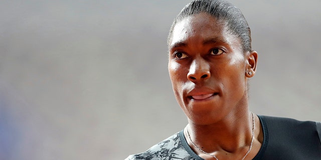 The governing body of track argued in court that Caster Semenya is "biologically male" and that is the reason she should reduce her natural testosterone to be allowed to compete in female competitions. The IAAF's stance on Semenya and other female athletes affected by its testosterone regulations was revealed in a 163-page decision from the Court of Arbitration for Sport that was released publicly for the first time on Tuesday, June 18, 2019. (AP Photo/Kamran Jebreili, file)