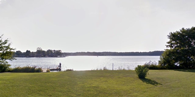 Ralph Miyaya reportedly fell into Pine Lake, pictured here, in LaPorte County, Indiana.