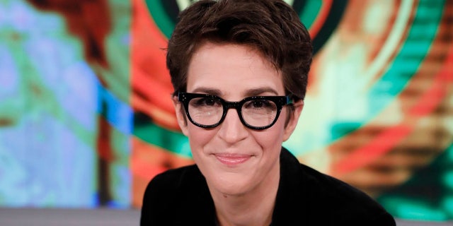MSNBC’s Rachel Maddow has urged television networks not to air White House briefings on the coronavirus pandemic. (Photo by Heidi Gutman via Getty Images)