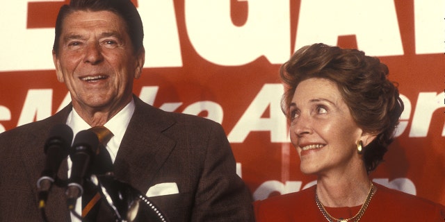 Ronald Reagan, seen here, with wife Nancy.