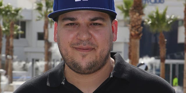 Rob Kardashian, seen here in 2016, had previously launched the Arthur George sock line.