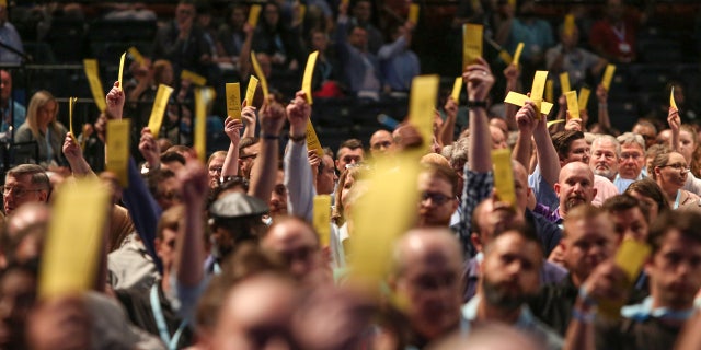 By overwhelming votes, Southern Baptists strengthened their stances against sexual abuse and racism during the opening day of their June 11-12 SBC annual meeting in Birmingham, Ala.