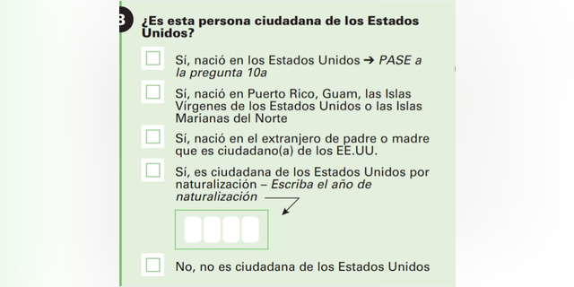 2010 Census Question