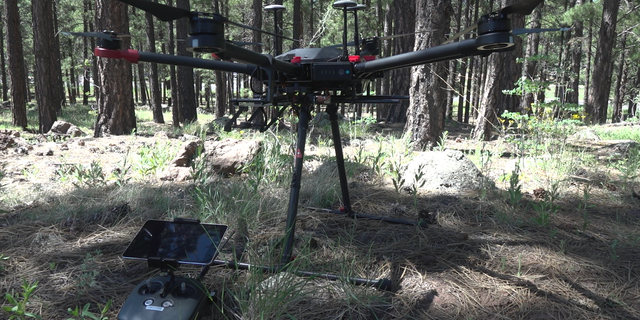 “As the Department of Interior and the U.S. Forest Service, we've been looking to use drones for several years now and really the technology has finally caught up to where we can efficiently use them on the fire as far as battery life and capacity,” Jager said.
