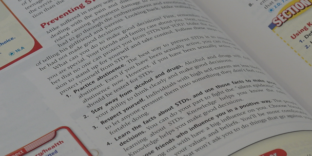 State policy in Texas currently requires school districts to emphasize abstinence-only in sex education.