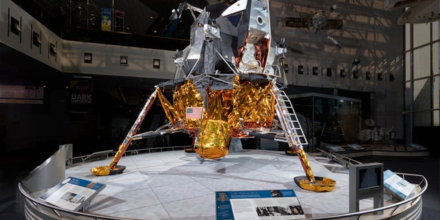 The LM-2 Lunar Module at the Smithsonian National Museum of Air and Space.