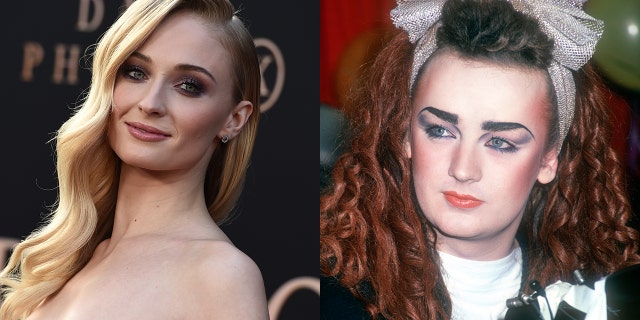 Sophie Turner says she would play Boy George in an upcoming biopic.