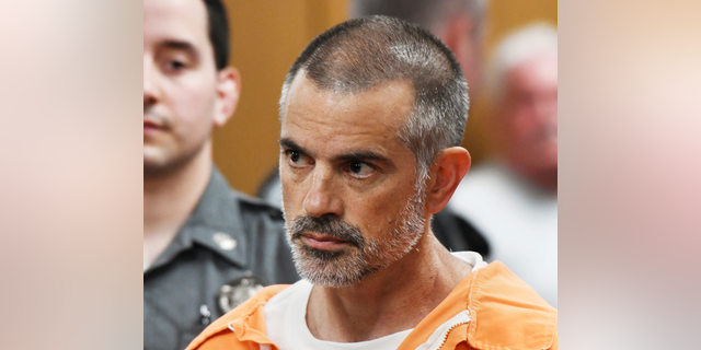 Fotis Dulos is arraigned on charges of tampering with or fabricating physical evidence and first-degree hindering prosecution at Norwalk Superior Court in Norwalk, Conn. Monday, June 3, 2019. Fotis Dulos, and his girlfriend, Michelle C. Troconis, were arrested at an Avon hotel late Saturday night and held on a $500,000 bond for charges of tampering with or fabricating physical evidence and first-degree hindering prosecution. Fotis Dulos is the estranged husband of Jennifer Dulos, the 50-year-old mother of five who has been missing since May 24. (Tyler Sizemore/Hearst Connecticut Media via AP, Pool)