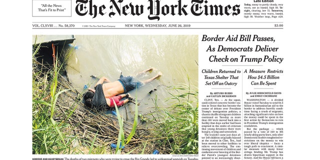 The heart-wrenching image plastered on the New York Times’ front page has underscored the urgency of the immigration crisis. 