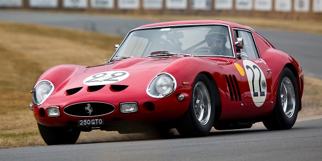 Despite their value, many 250 GTO owners drive their cars in vintage racing events.