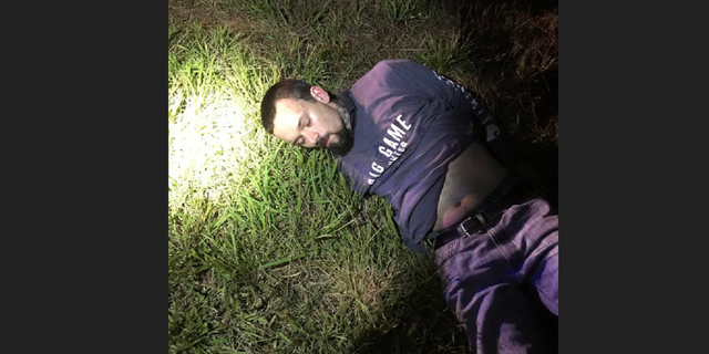 Mickey Paulk under arrest Thursday.