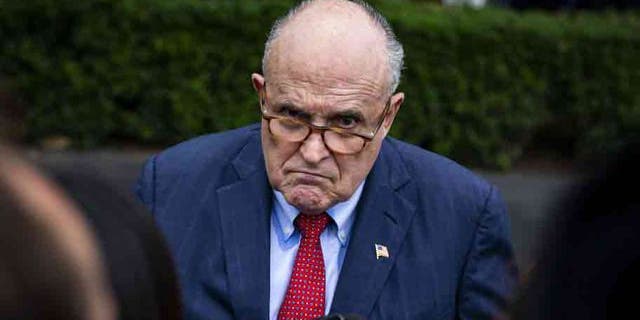 Actor John Lithgow (not pictured) debuted an impression of Rudy Giuliani on 'The Late Show.'