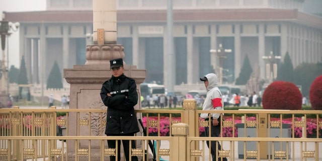 Chinese authorities stepped up security Tuesday around Tiananmen Square in central Beijing, a reminder of the government's attempts to quash any memories of a bloody crackdown on pro-democracy protests 30 years ago.