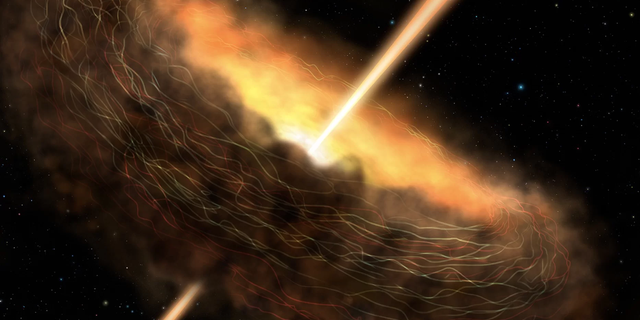 Supermassive black holes lurk in the hearts of most galaxies. (Credit: NASA/SOFIA/Lynette Cook)