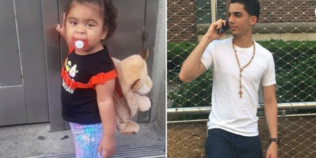 Yasleen McDonald (left) and the teen who tried to save her, Lucas Silverio (right) died from injuries sustained in the Bronx fire.