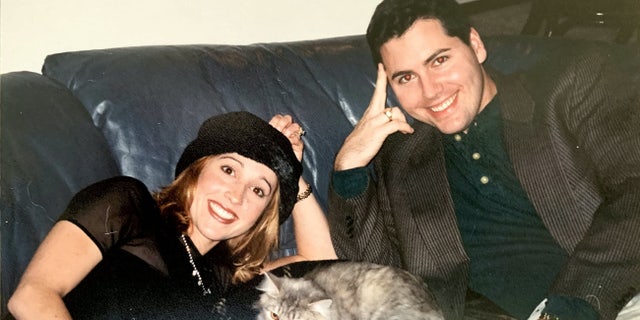 The couple wed in 1999 and started married life with two cats, including Cinnabun, adopted from the Humane Society.